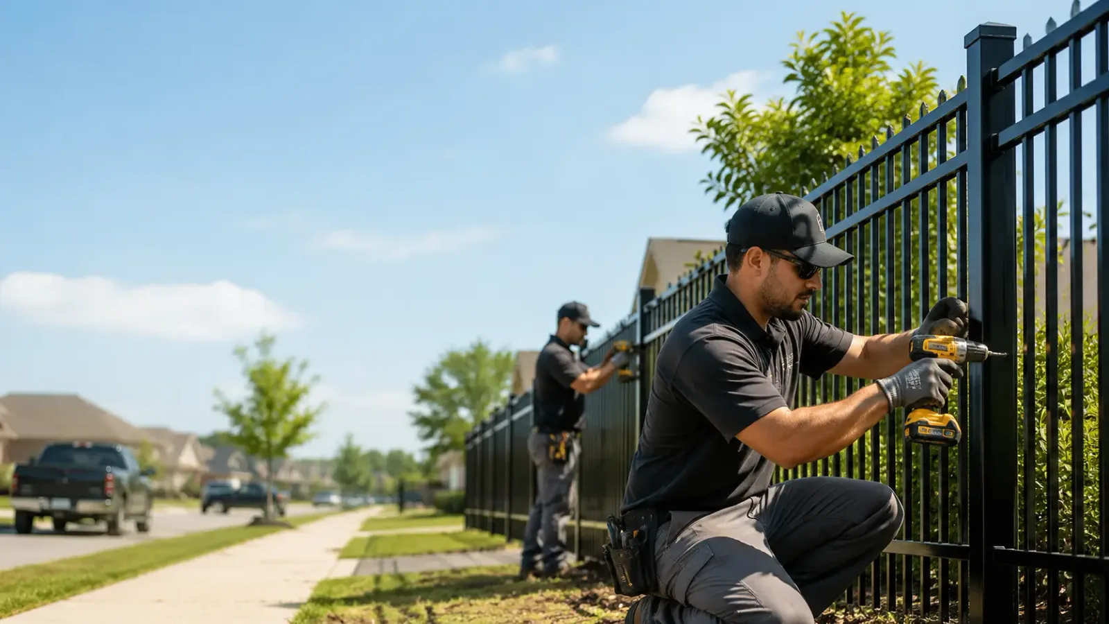Metal Fence Installation in London, OH